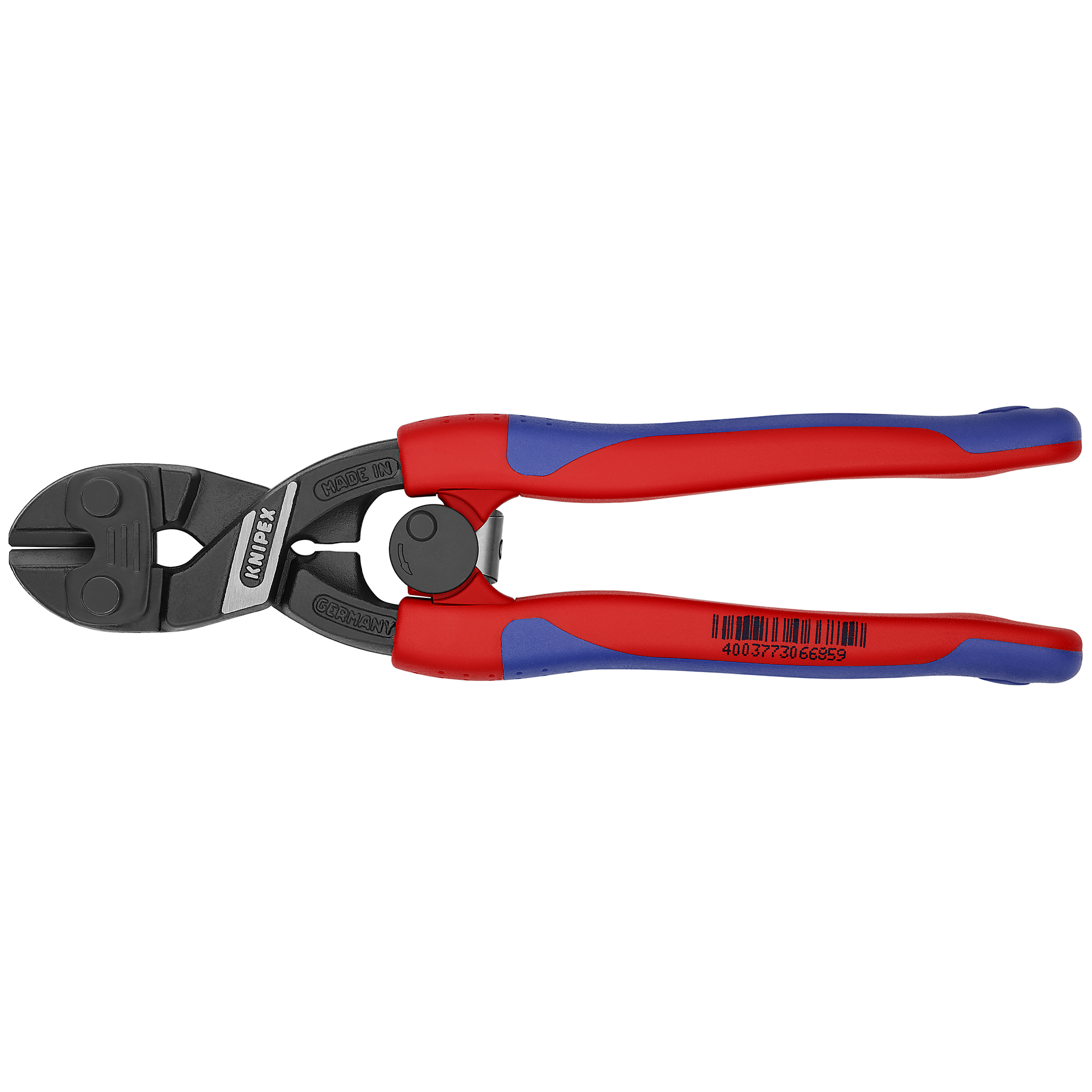 KNIPEX CoBolt HL Bolt Cutters - 8in., Spring Loaded, 0.25in. Jaw Opening, 0.25in. Cutting Capacity, Model# 71 12 200